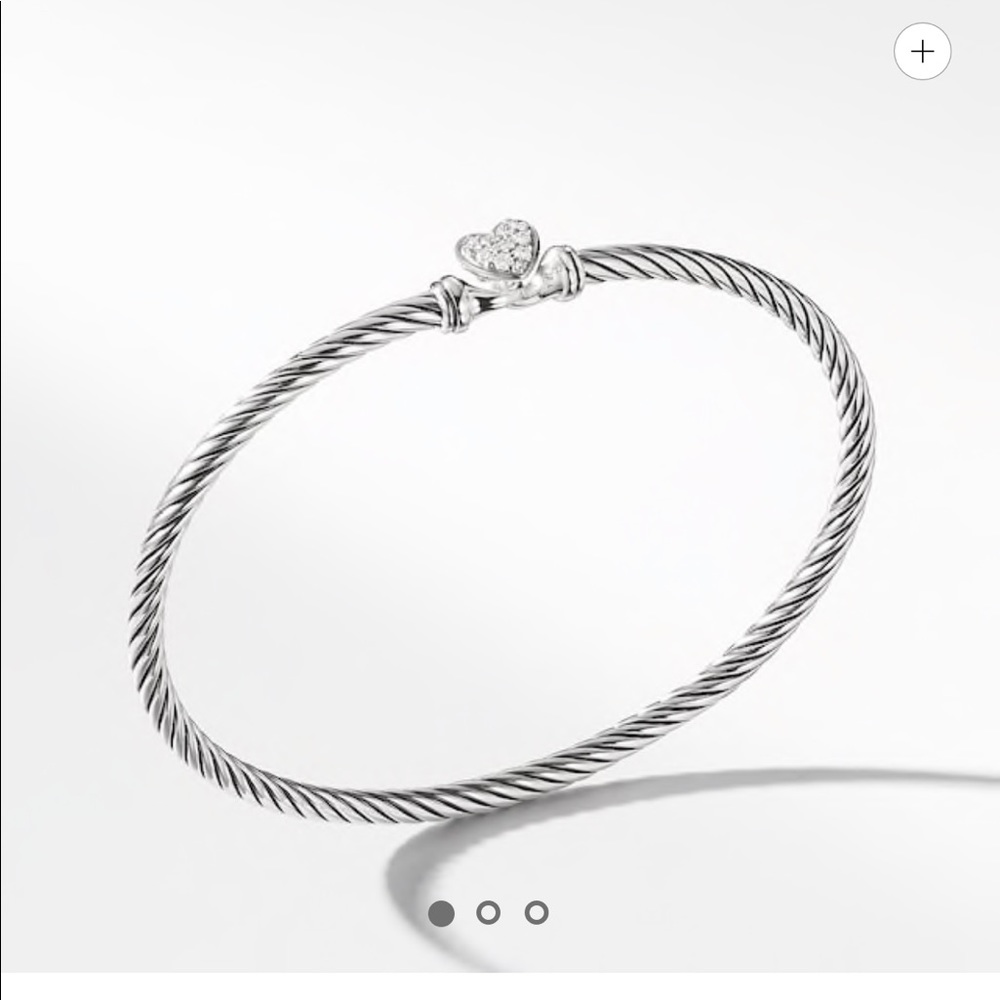 David yurman heart diamond bracelet